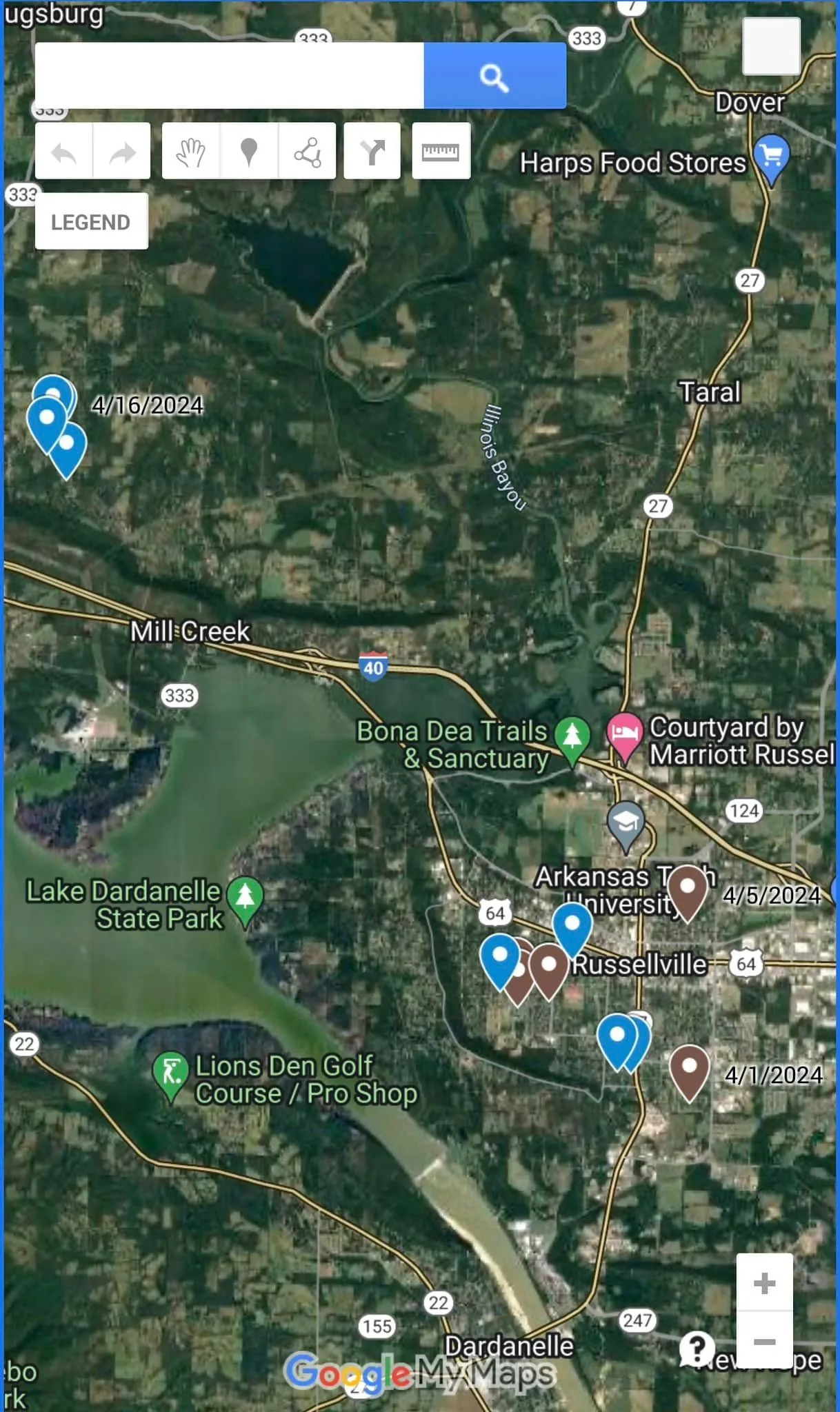 Mapa del proyecto