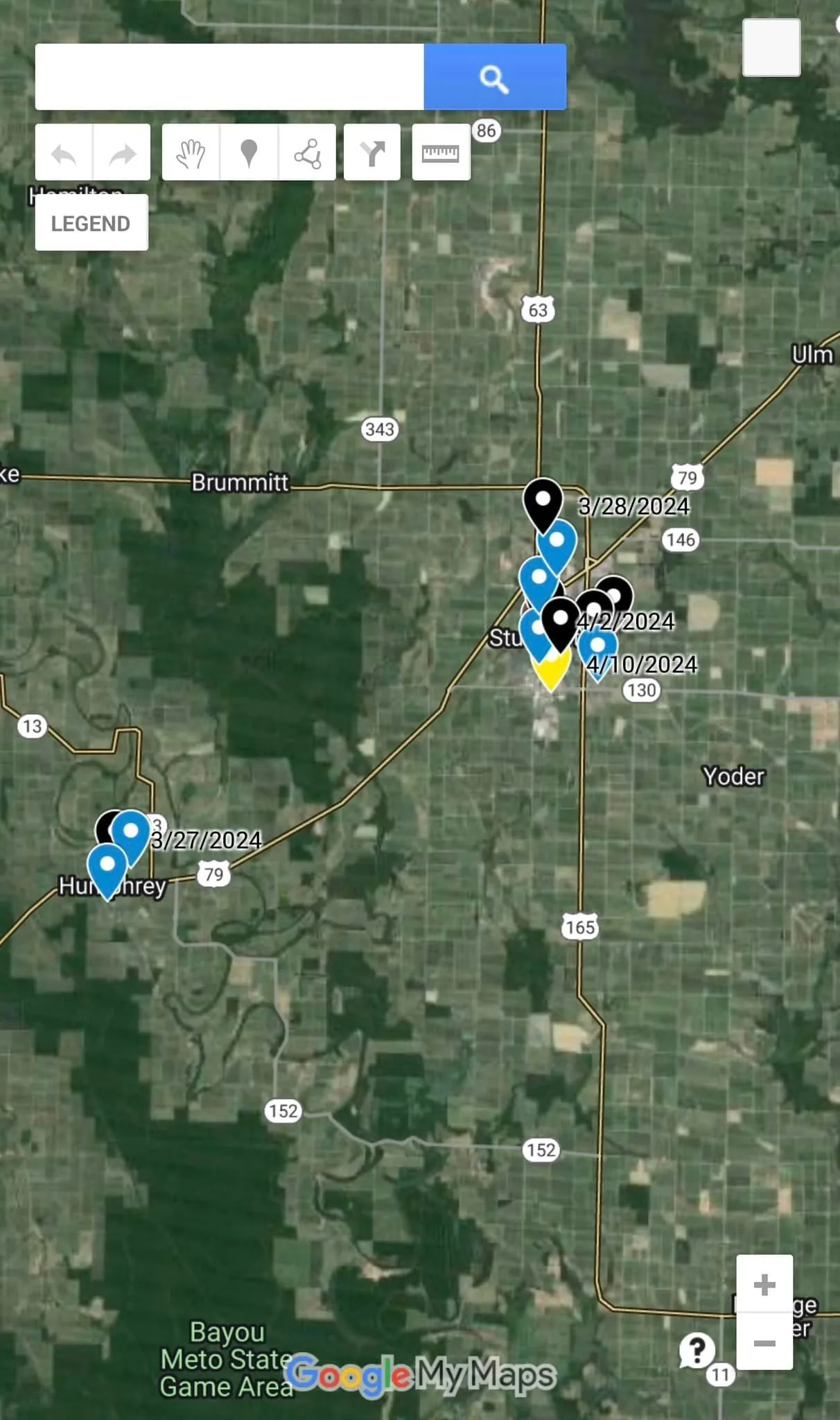 Mapa del proyecto