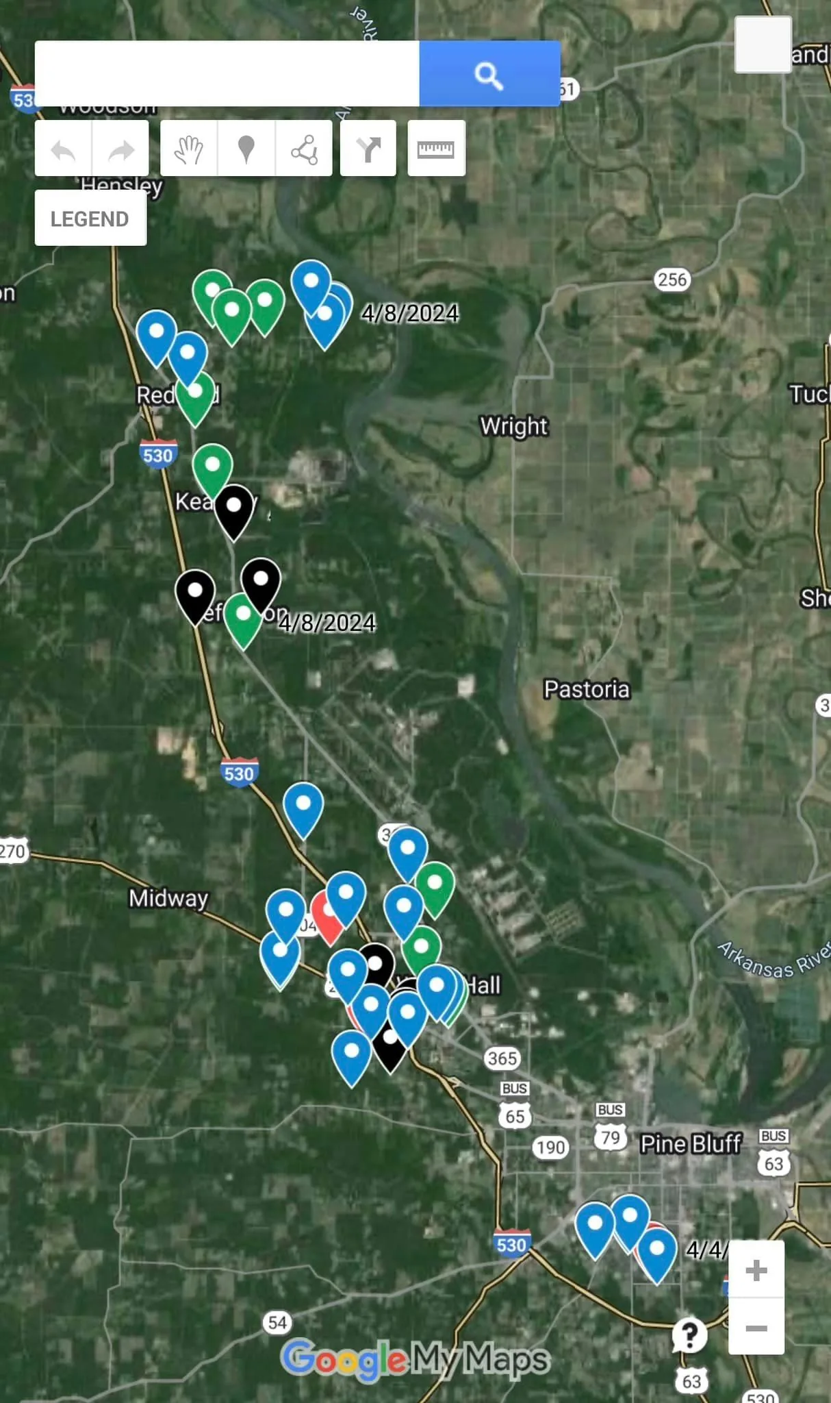 Mapa del proyecto